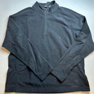 NWT Eddie Bauer Men's Fleece 1/4 Zip Long Sleeve Shirt Size XL